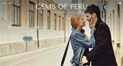 Desktop Screenshot of gemsofperu.com